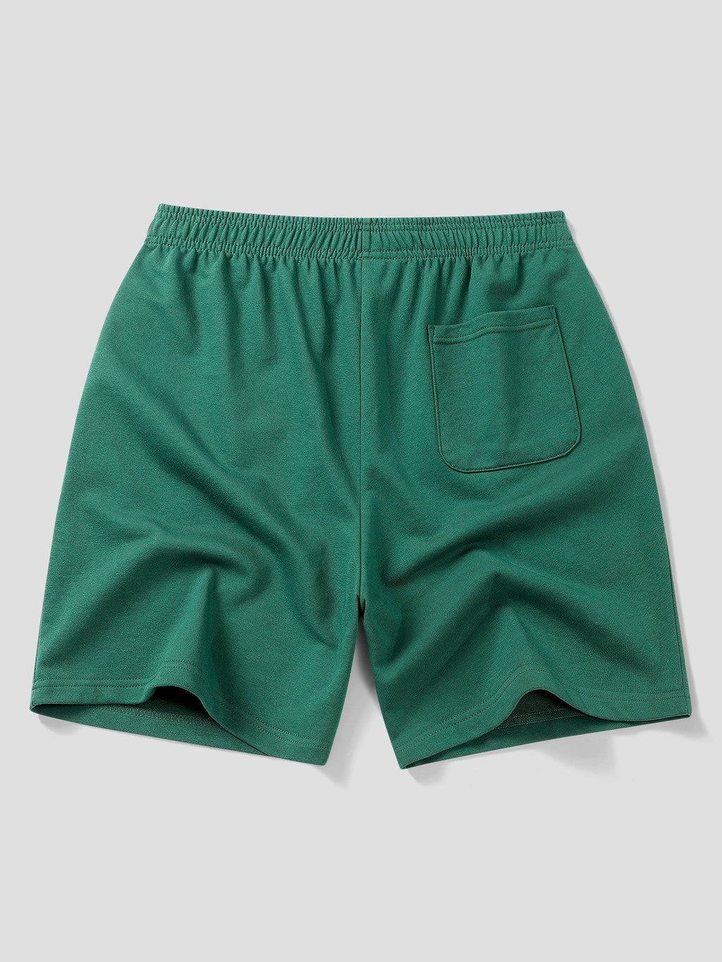 Relaxed Fit Polo Shirt with Contrast Collar & 7" Cotton Drawstring Shorts