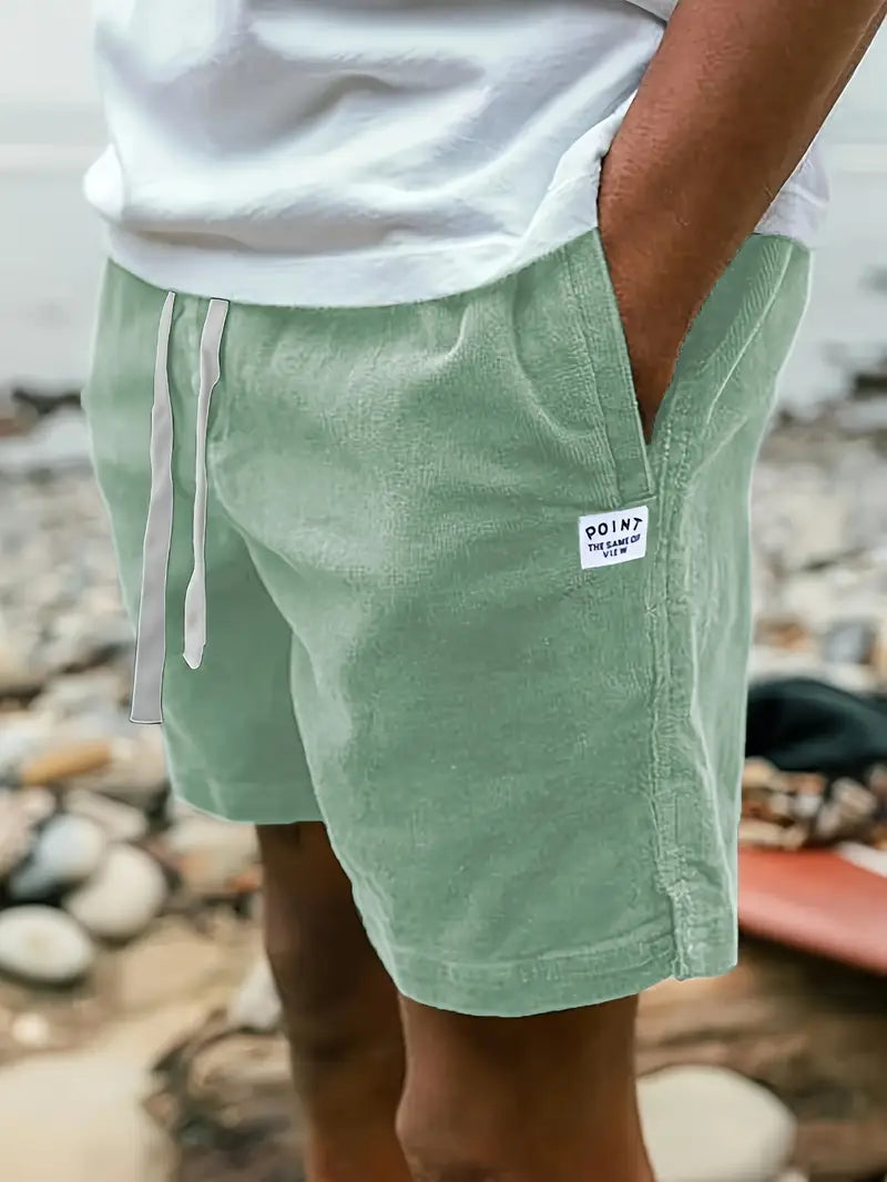 Men's Lightweight Corduroy Shorts for Summer