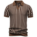 Men’s Premium Stripe Polo Shirt