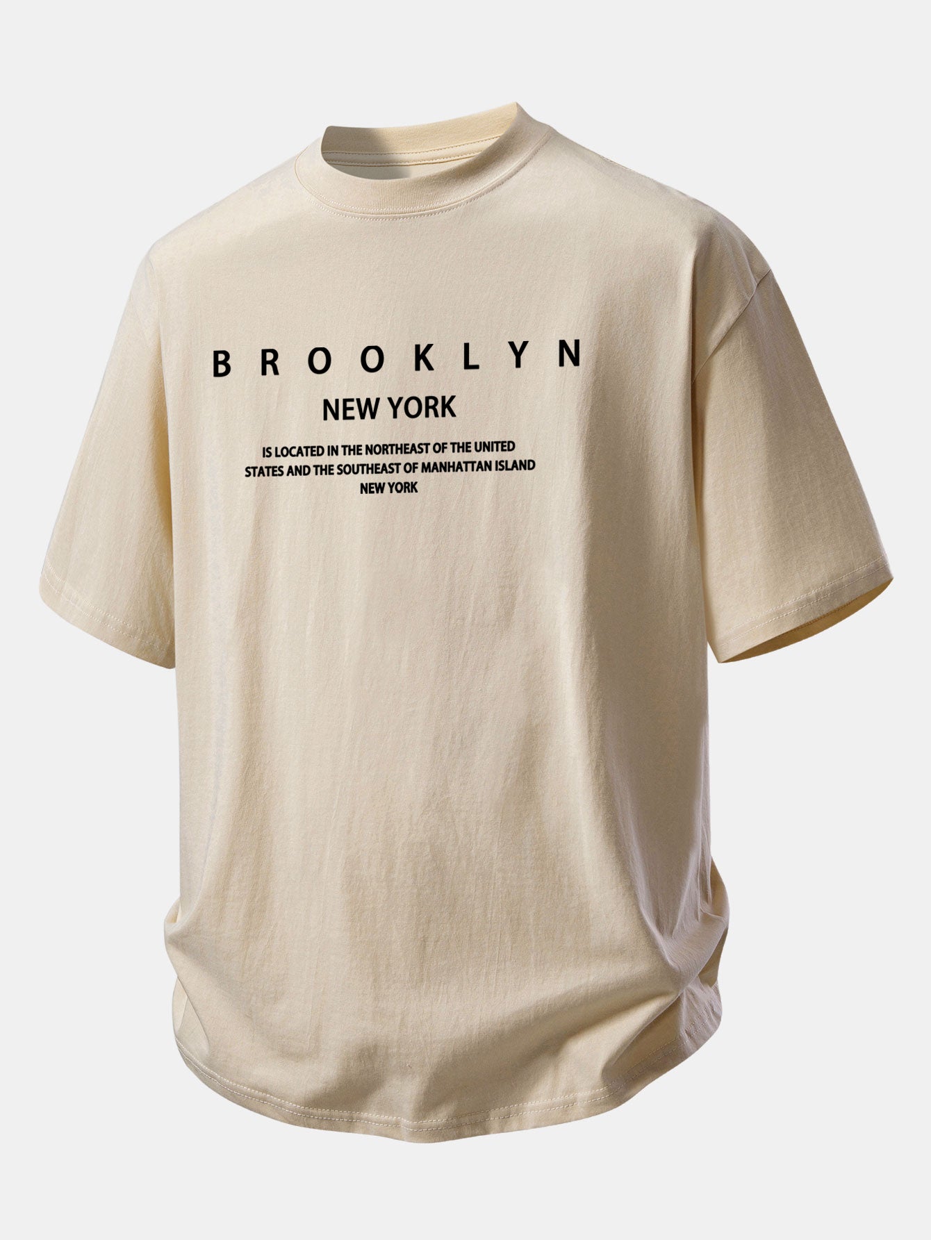 Brooklyn Graphic Relaxed Fit Cotton Tee