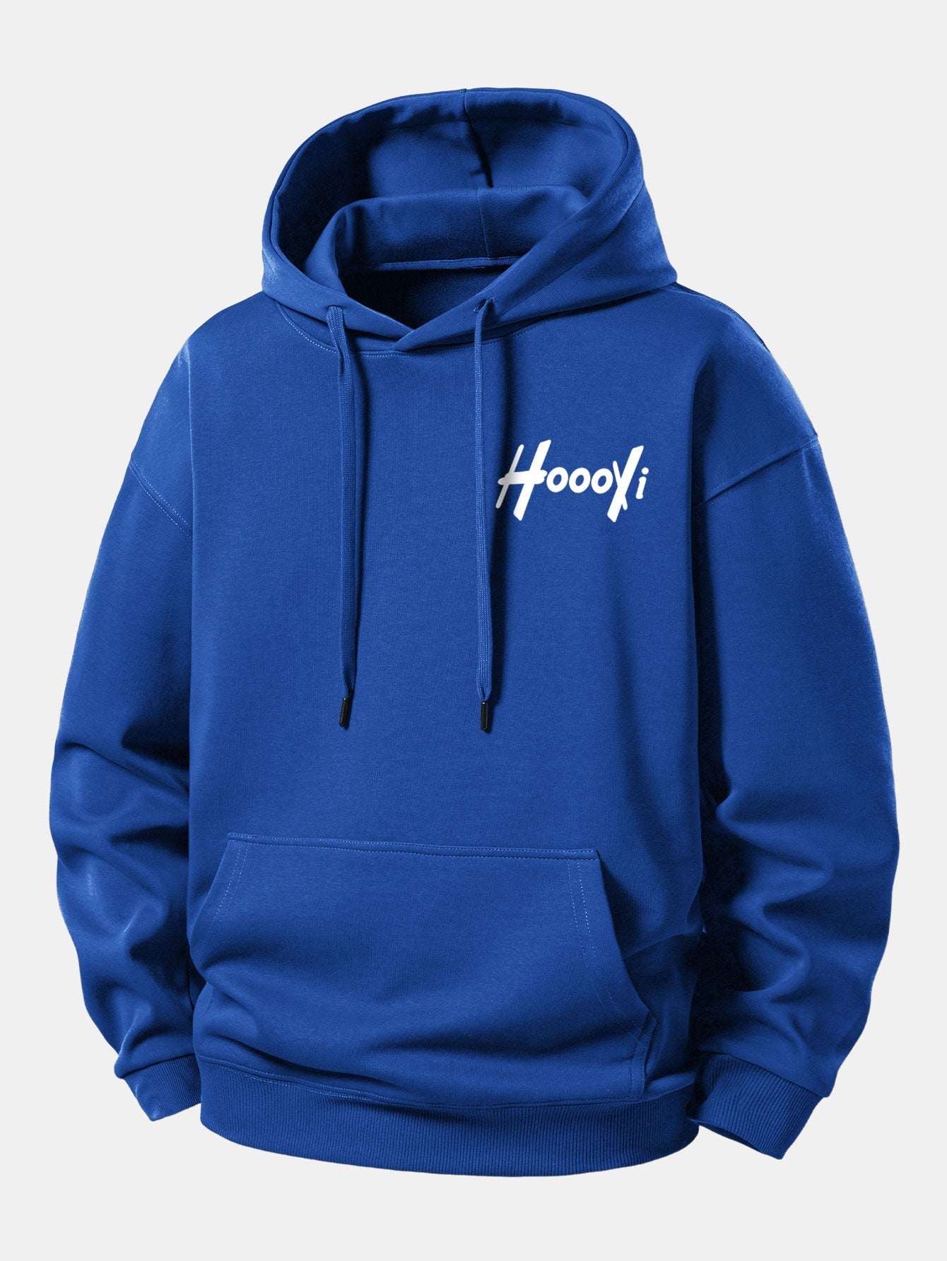 Hoooyi Relaxed Fit Printed Hoodie