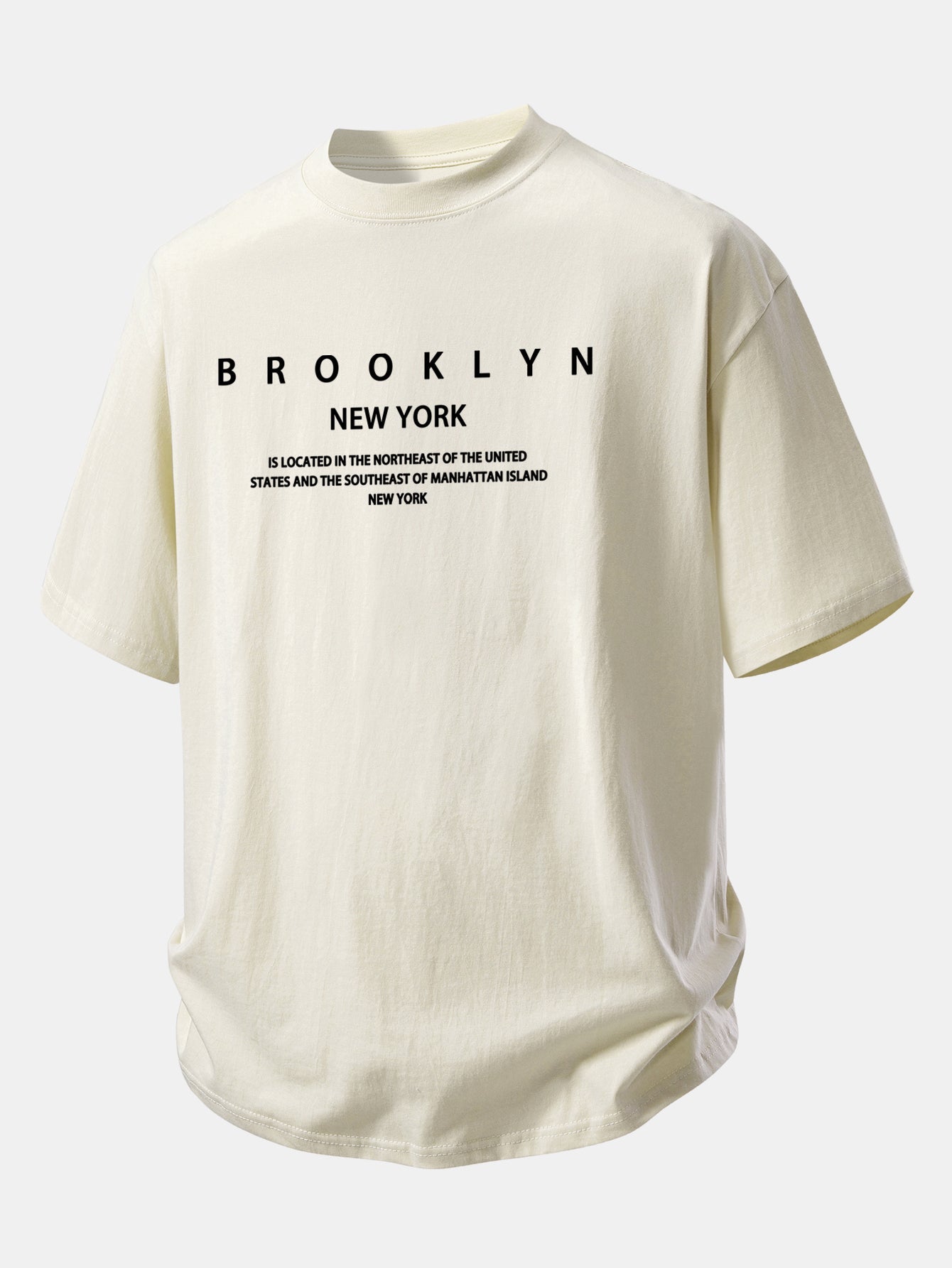 Brooklyn Graphic Relaxed Fit Cotton Tee