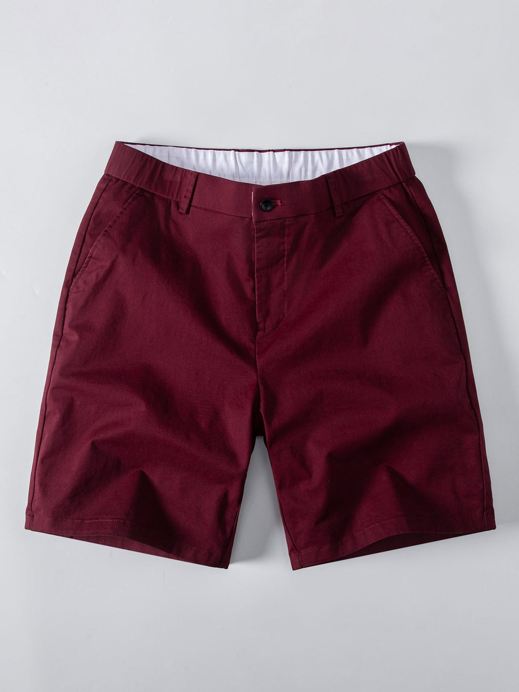 Stretchy Waistband Chino Shorts