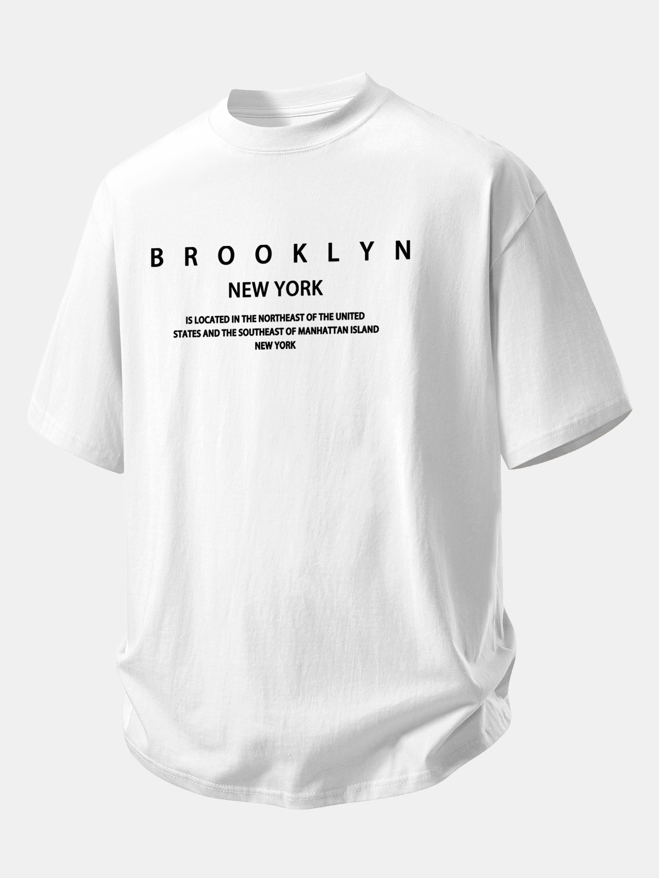 Brooklyn Graphic Relaxed Fit Cotton Tee