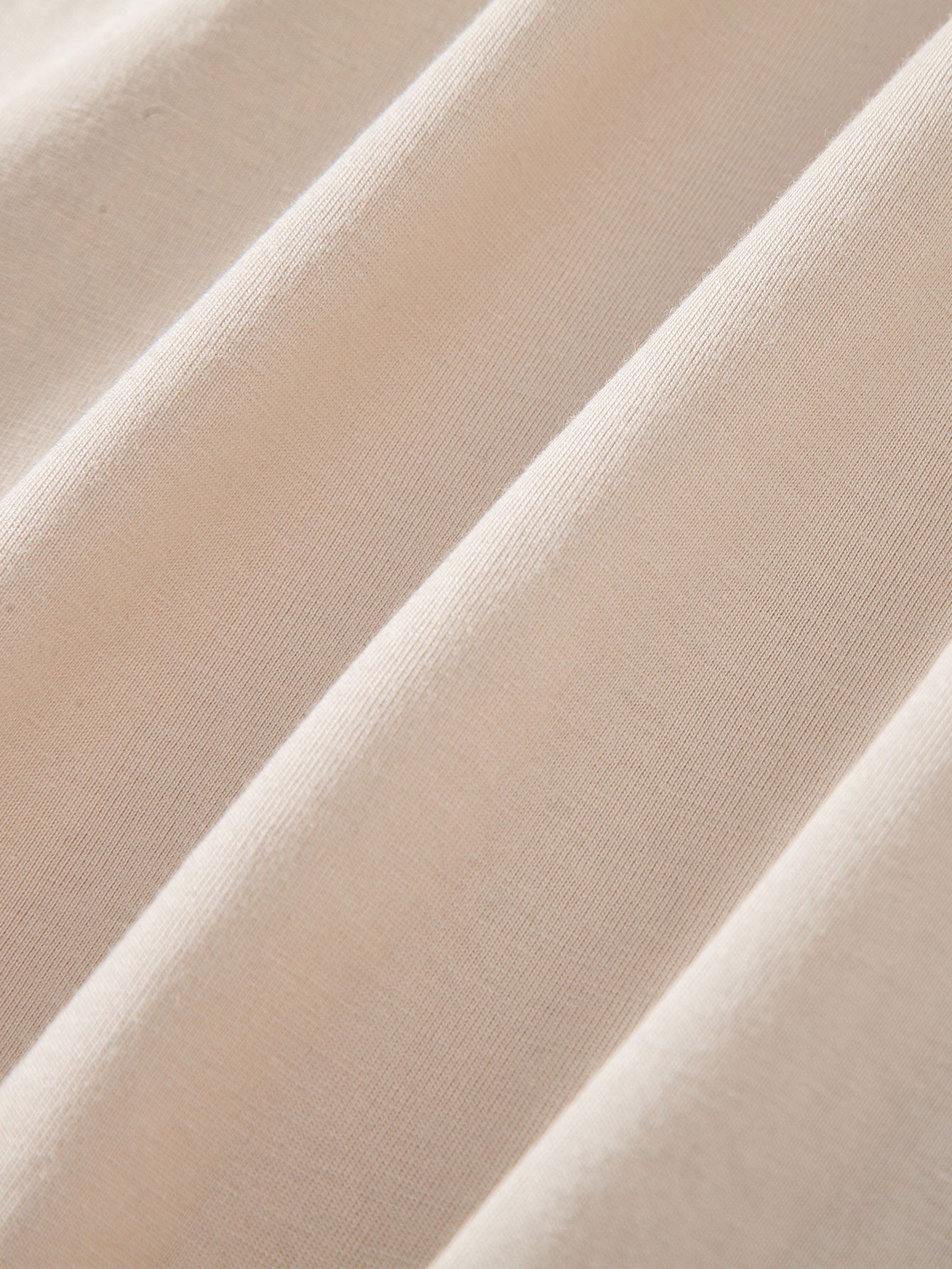 Set of 3 Essential Cotton Arc Hem T-Shirts