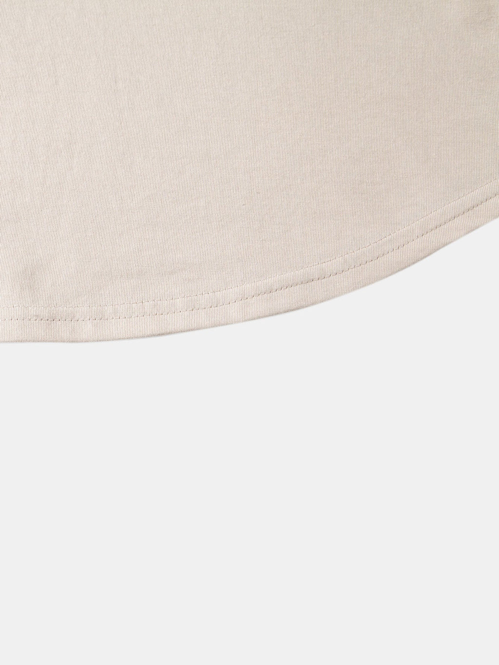 Essential Cotton Curved Hem T-Shirt