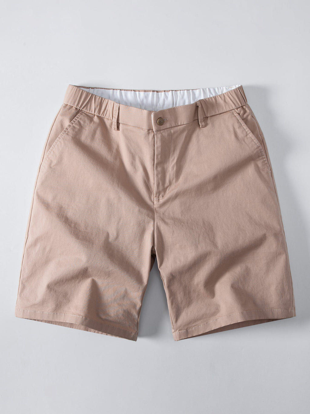 Stretchy Waistband Chino Shorts