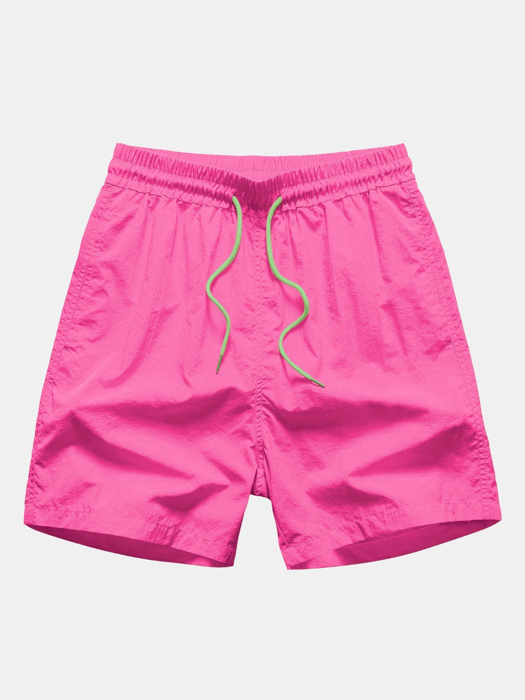 Vibrant Leopard Print Button-Up Shirt and Swim Shorts Set