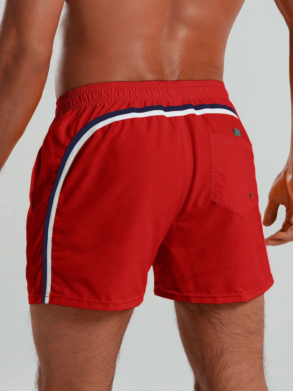 3" Swim Shorts with Contrast Trim