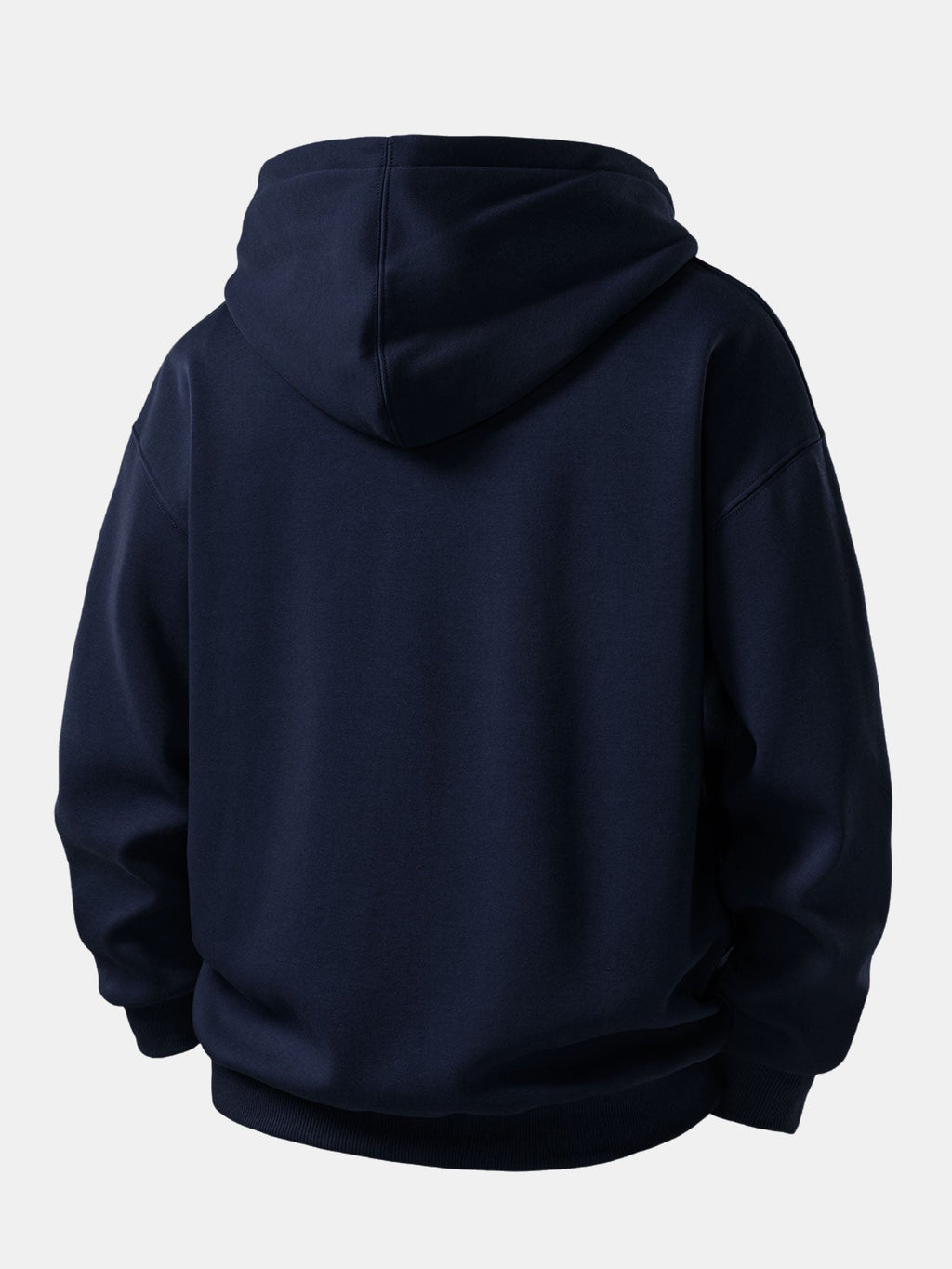 Zip-Up Hoodie with Emoji Duck Print