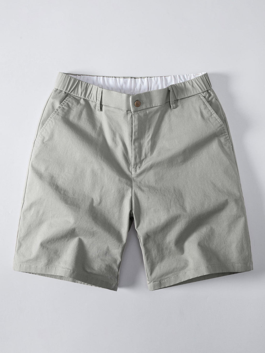 Stretchy Waistband Chino Shorts