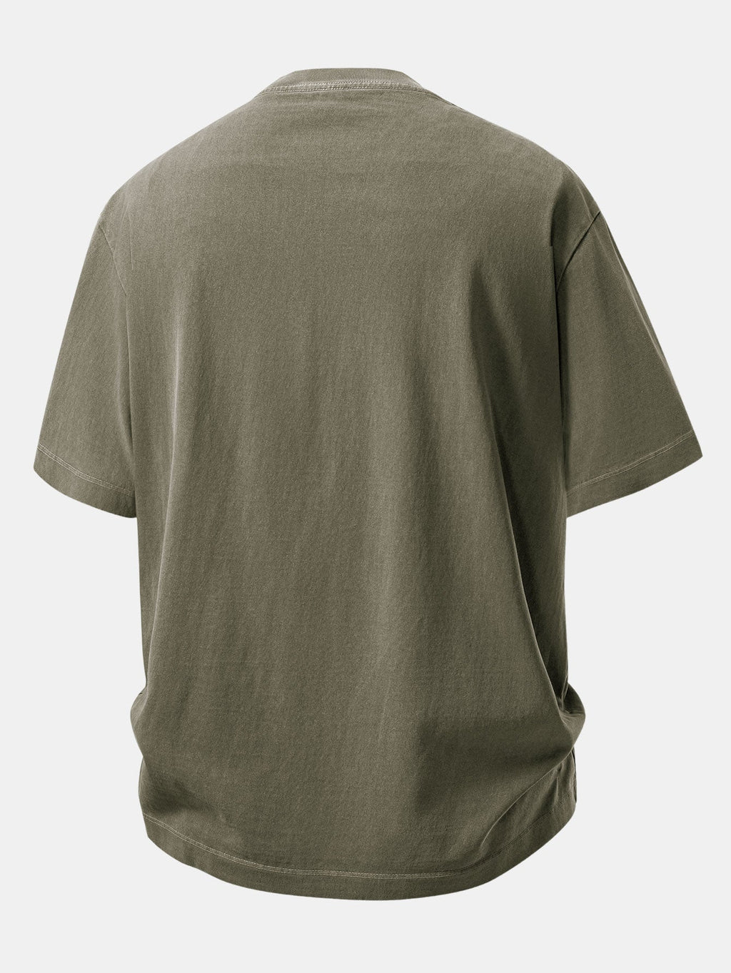 Relaxed Fit Heavyweight Washed Drop Shoulder Tee