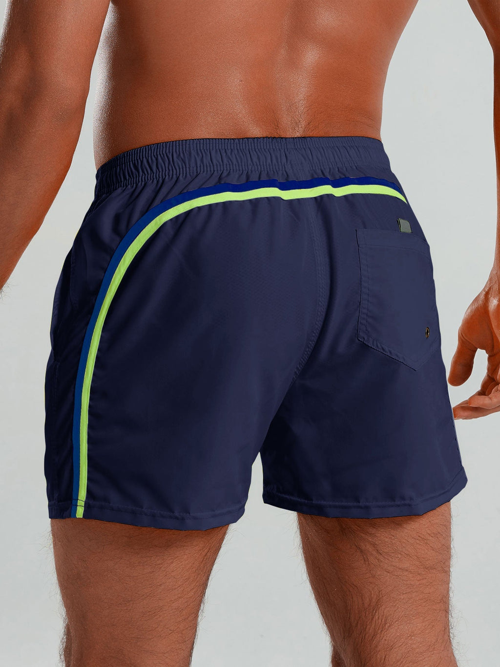 3" Swim Shorts with Contrast Trim