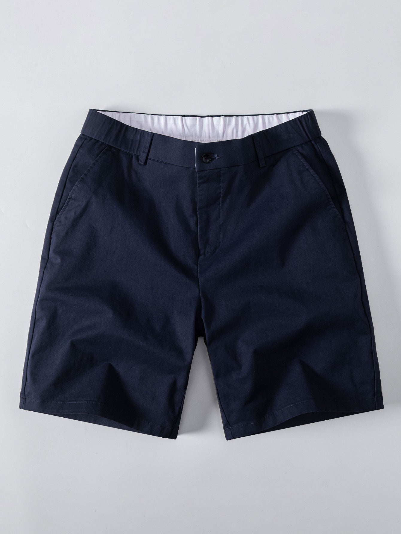 Stretchy Waistband Chino Shorts