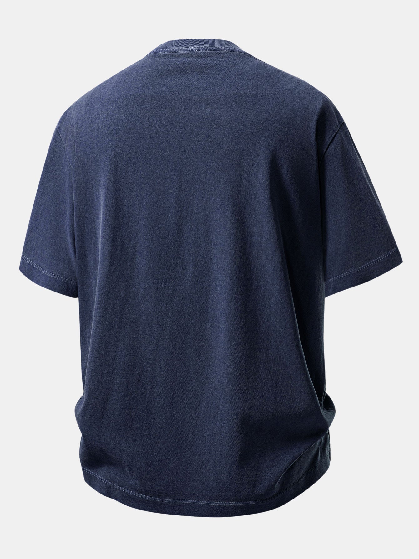 Relaxed Fit Heavyweight Washed Drop Shoulder Tee