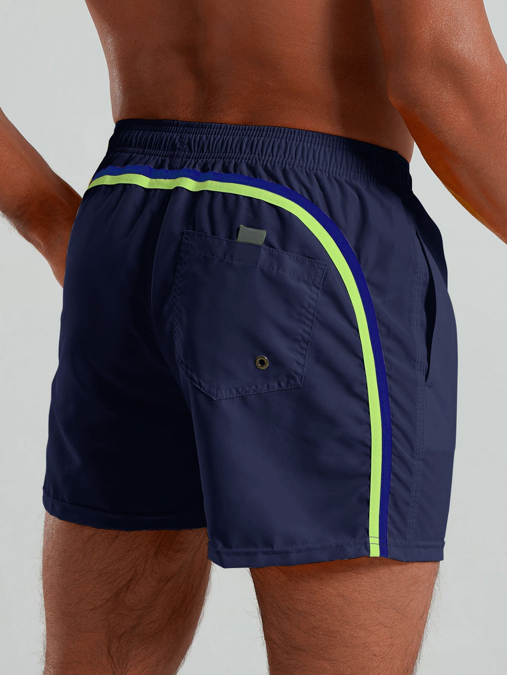 3" Swim Shorts with Contrast Trim