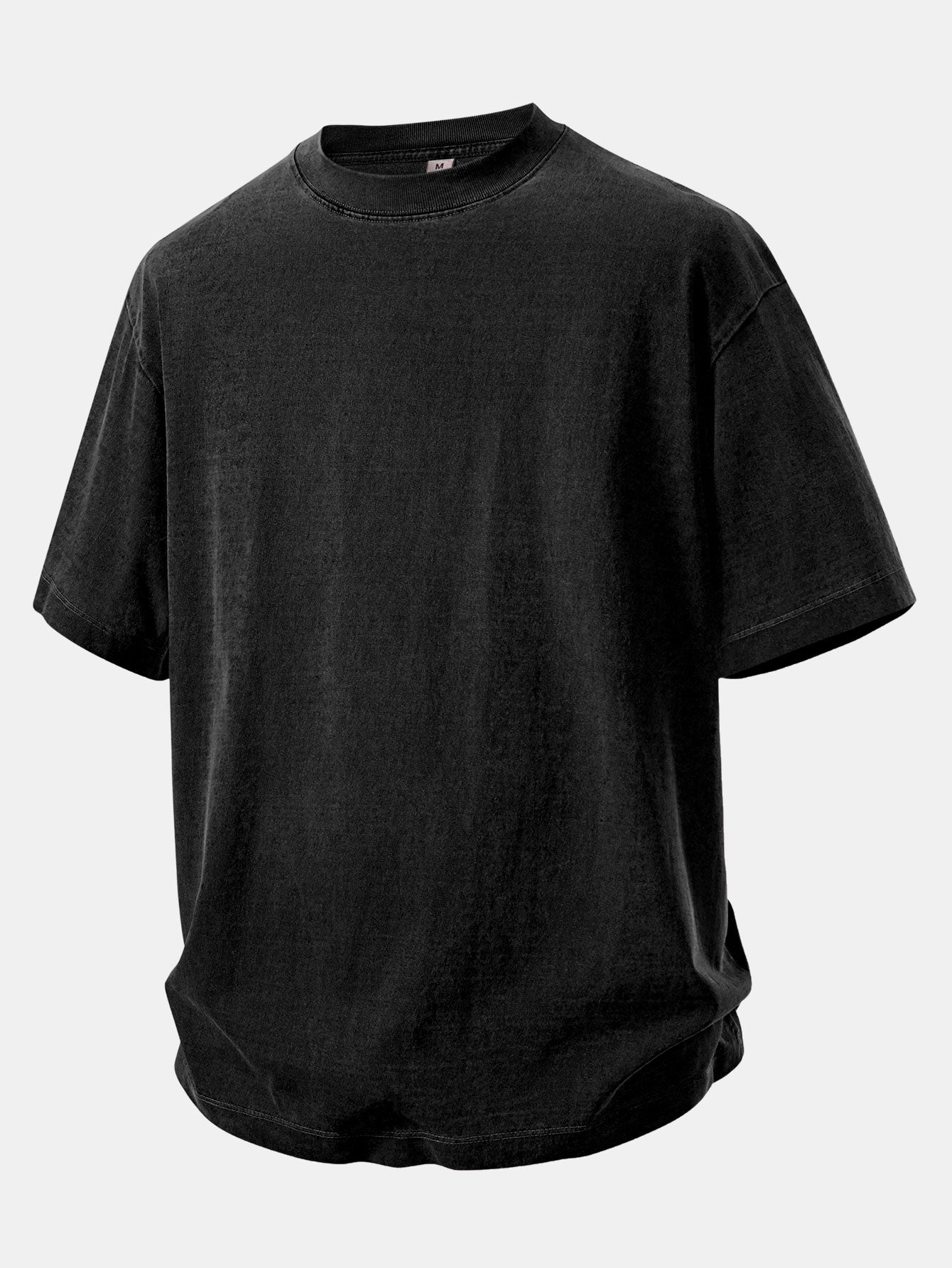 Relaxed Fit Heavyweight Washed Drop Shoulder Tee
