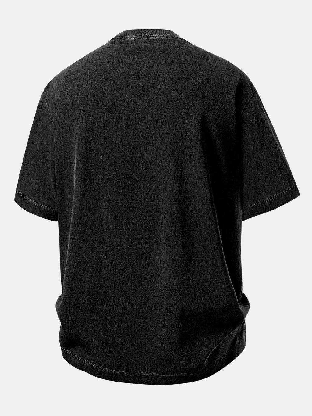 Relaxed Fit Heavyweight Washed Drop Shoulder Tee
