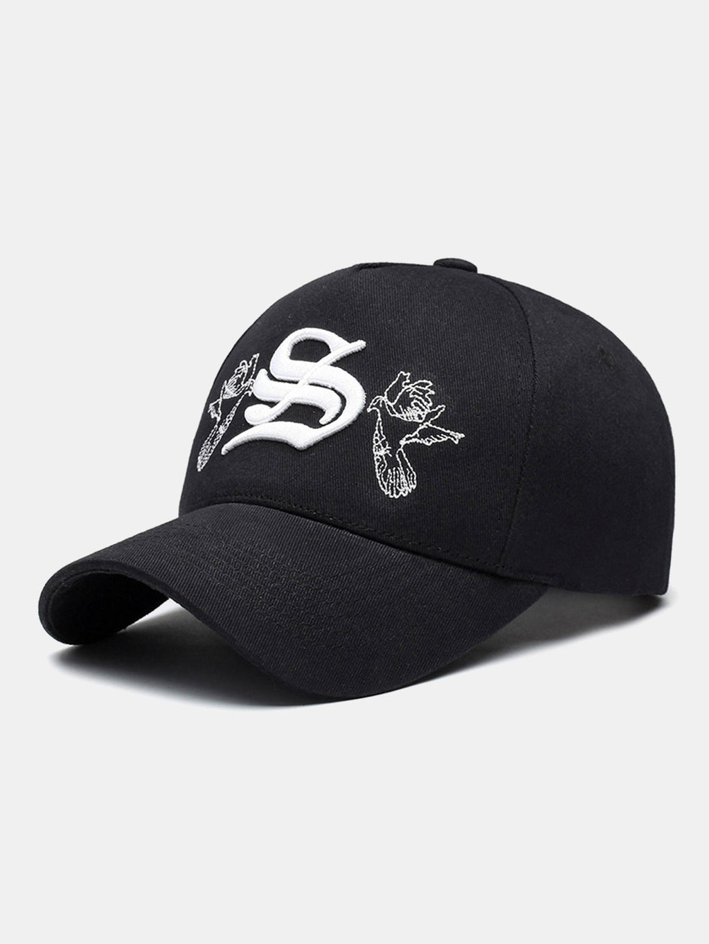 Embroidered Letter Baseball Cap