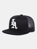 LA Embroidered Adjustable Truck Driver Cap