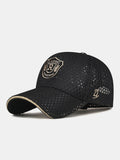 Men's Mesh Baseball Cap with Adjustable Fit and Breathable Embroidery