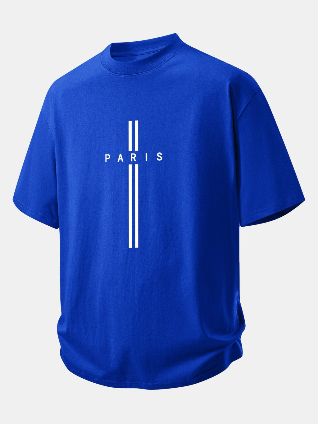 Comfortable Paris Stripe Cotton T-Shirt