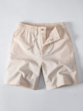 Drawstring Linen Shorts