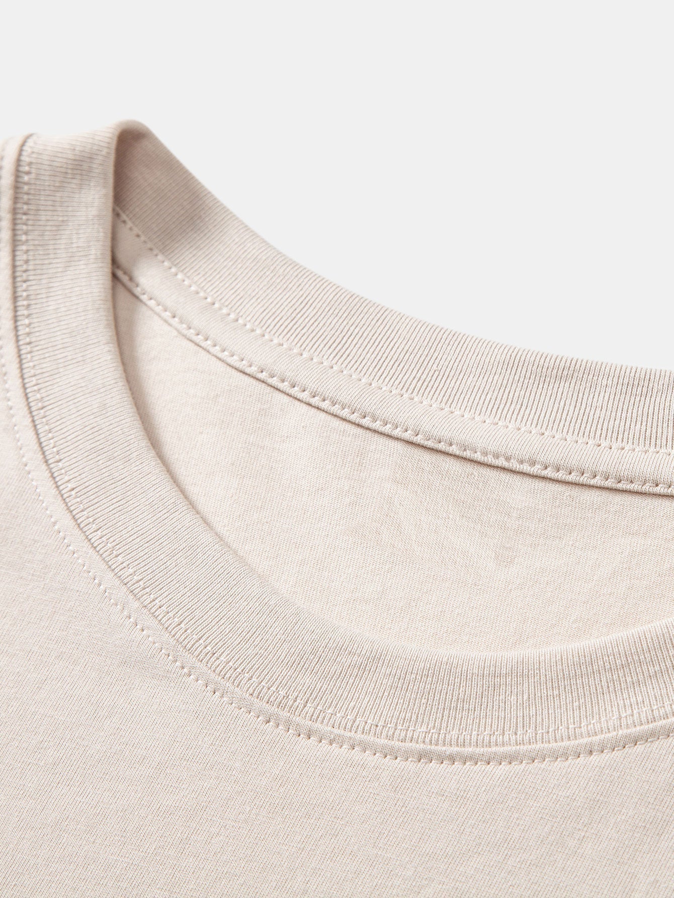 Essential Cotton Curved Hem T-Shirt