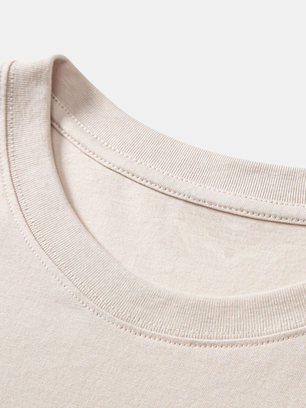 Set of 3 Essential Cotton Arc Hem T-Shirts