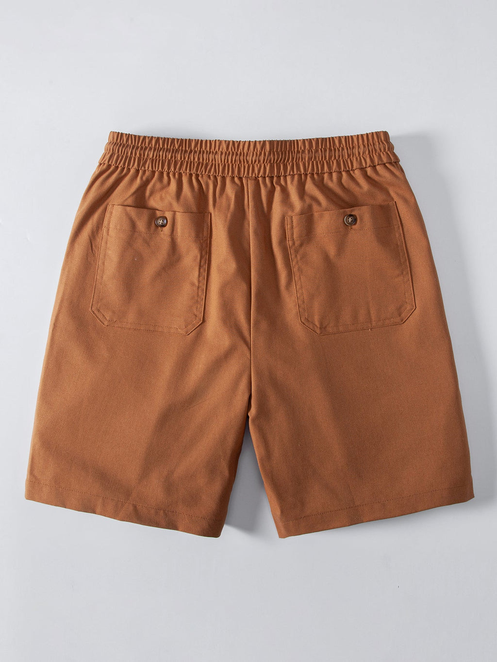 Drawstring Linen Shorts