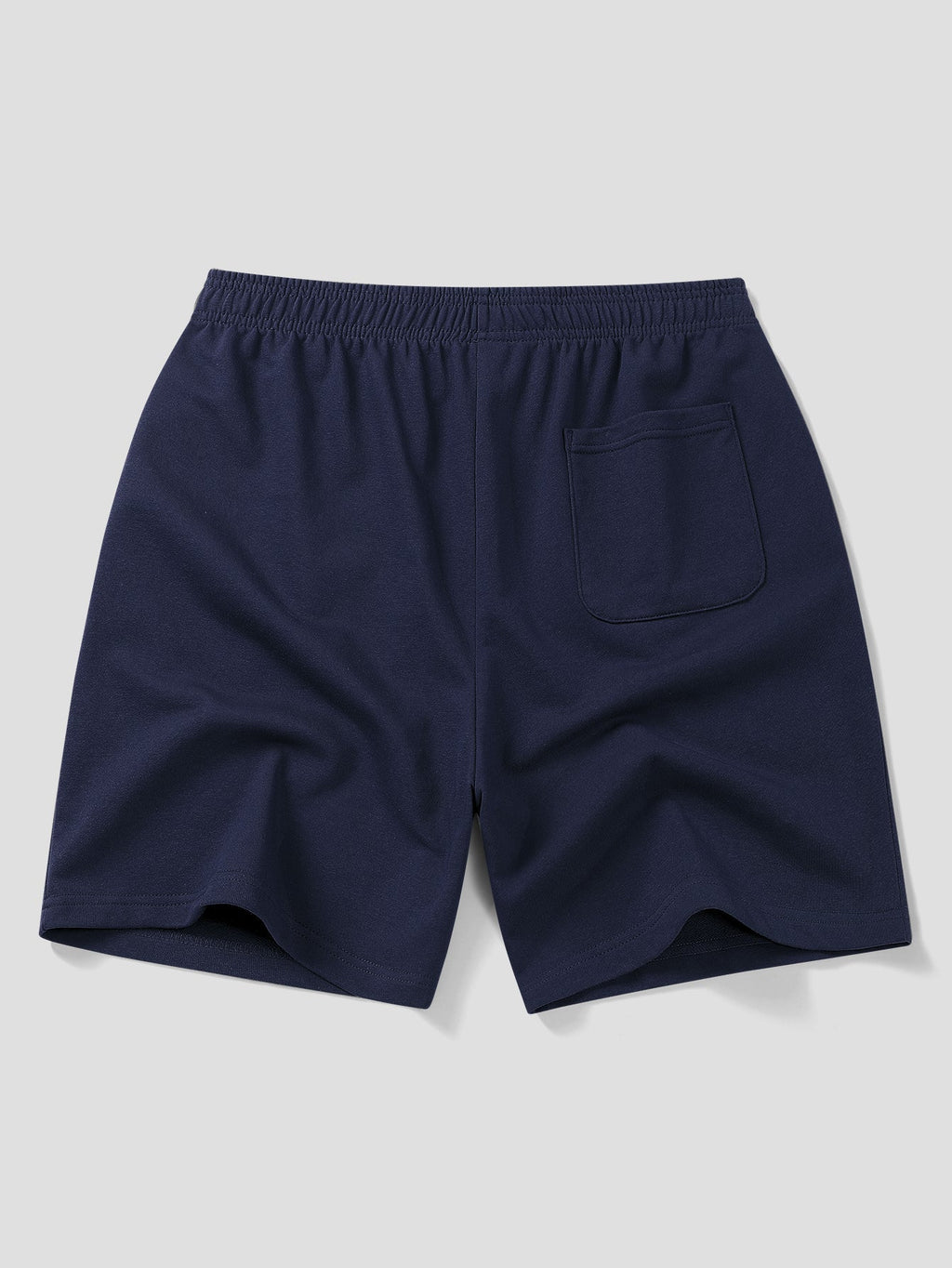 Relaxed Fit Polo Shirt with Contrast Collar & 7" Cotton Drawstring Shorts