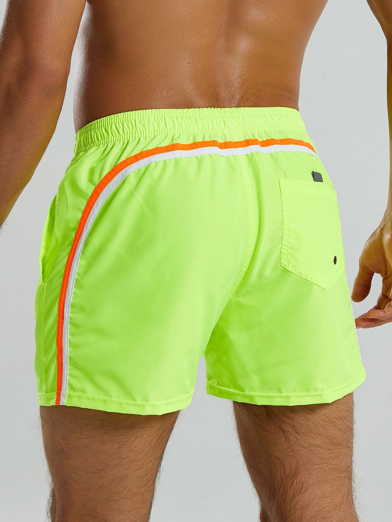 3" Swim Shorts with Contrast Trim