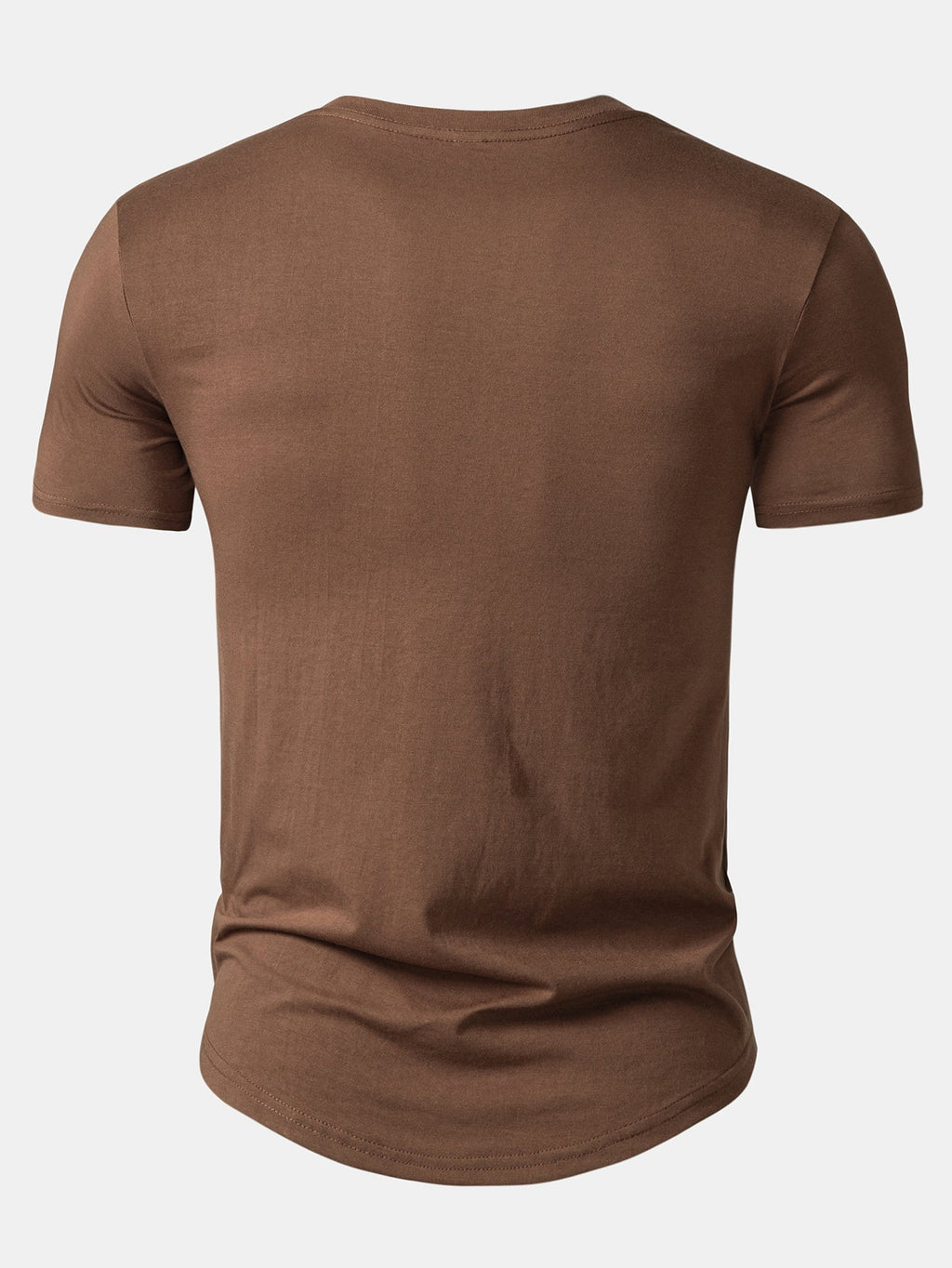 Essential Cotton Curved Hem T-Shirt