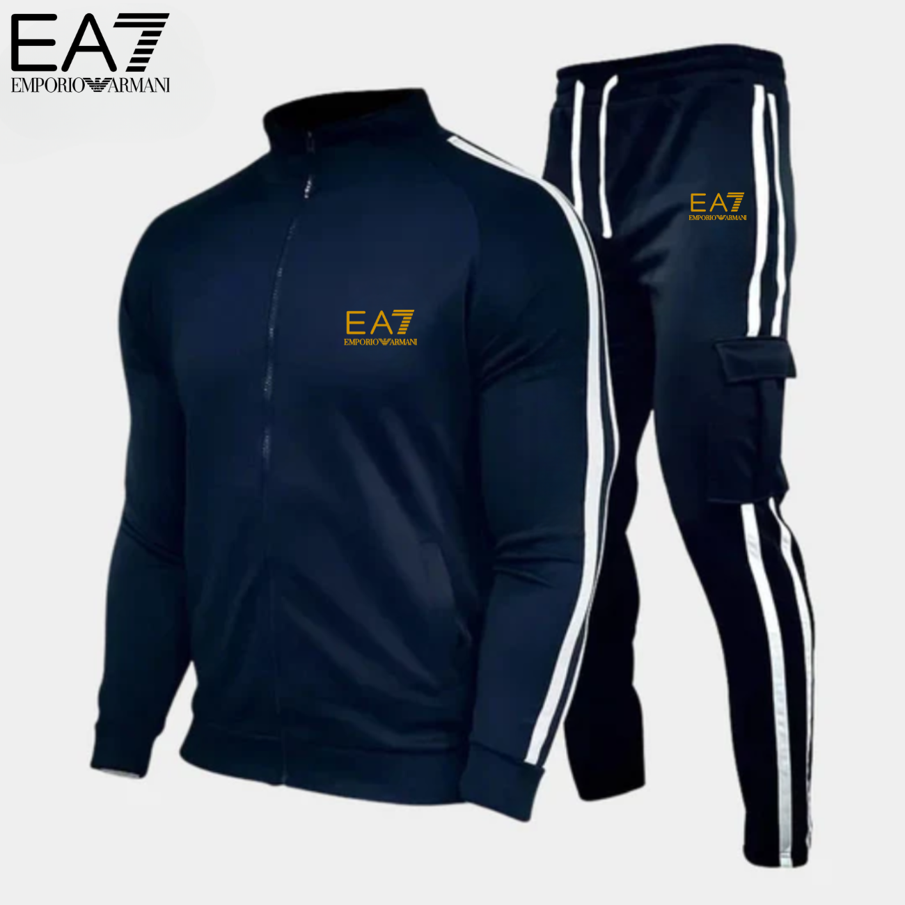 EA7™ Luxury Tracksuit Ensemble
