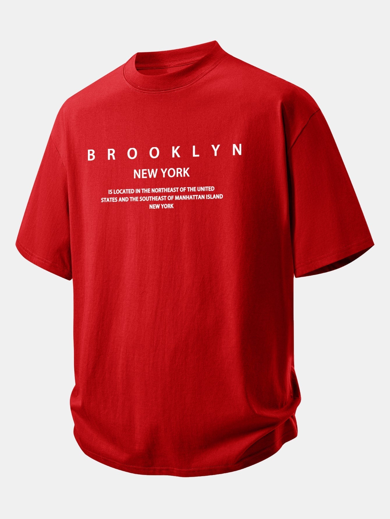 Brooklyn Graphic Relaxed Fit Cotton Tee