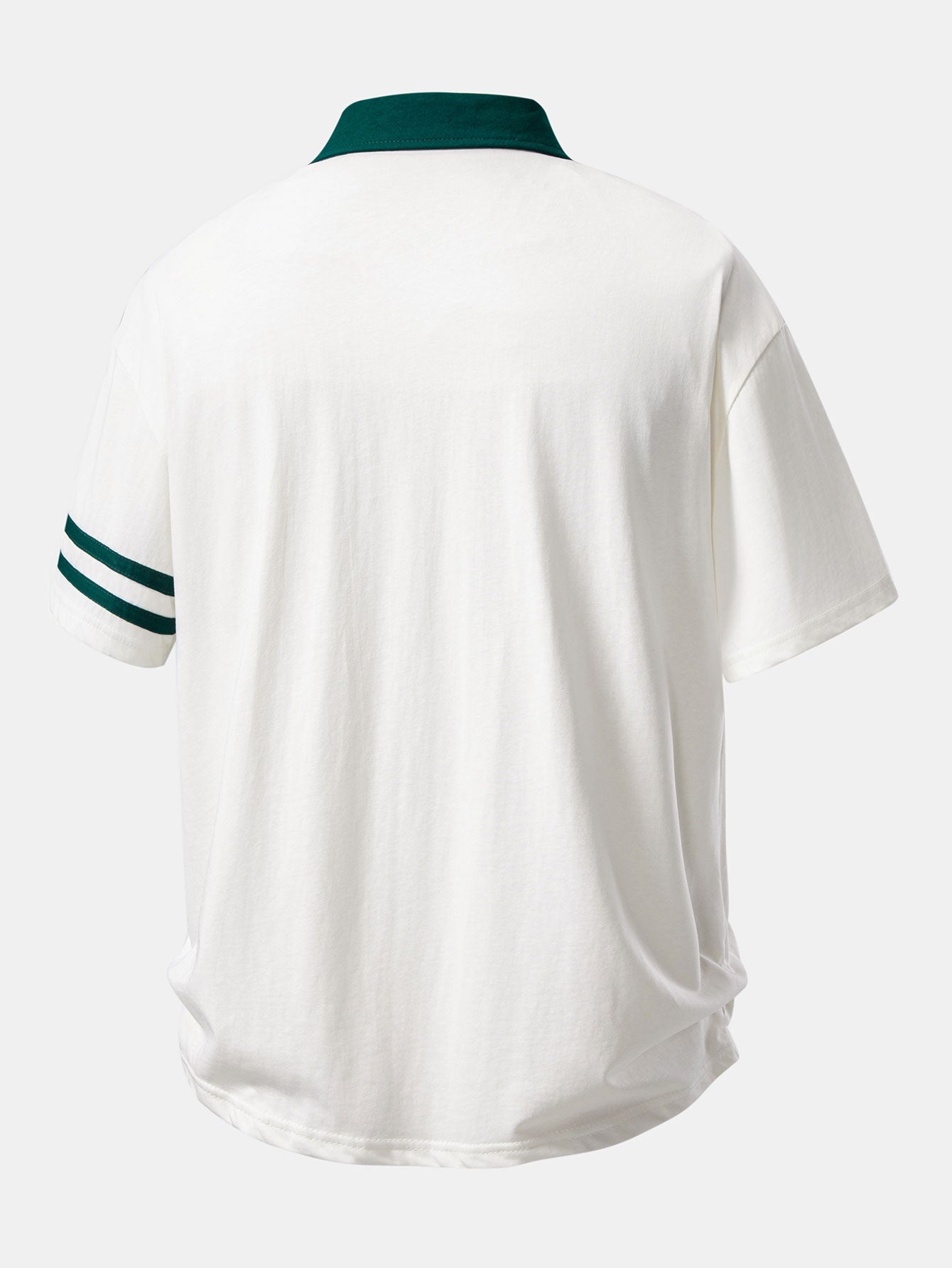 Comfortable Fit Polo Shirt with Contrast Collar