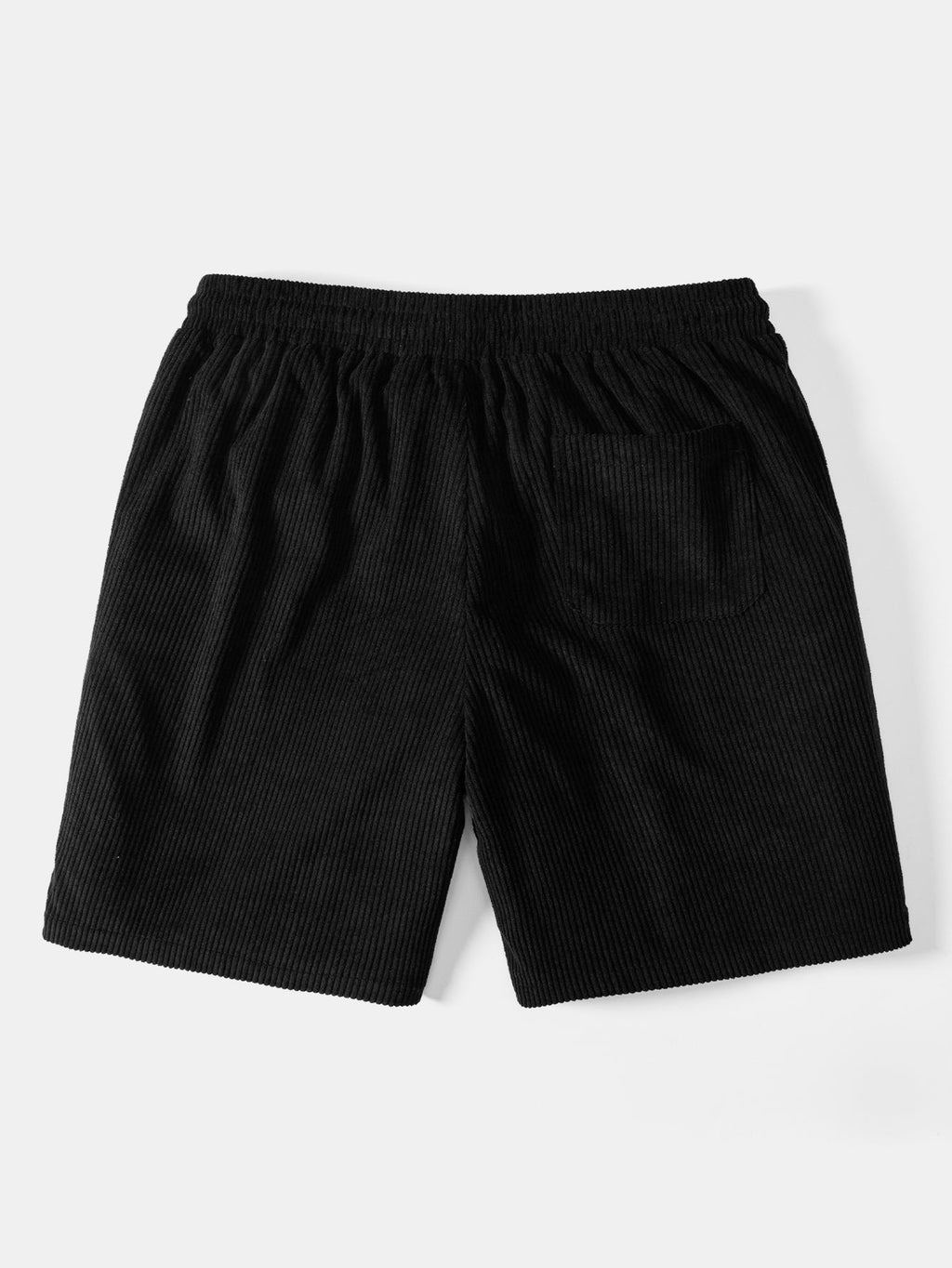 Geometric Jacquard Patchwork Corduroy Shorts with Ethnic Flair