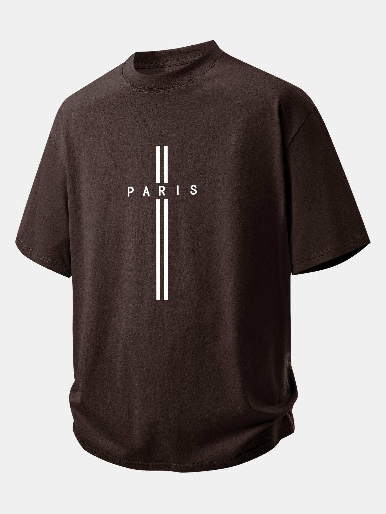 Comfortable Paris Stripe Cotton T-Shirt