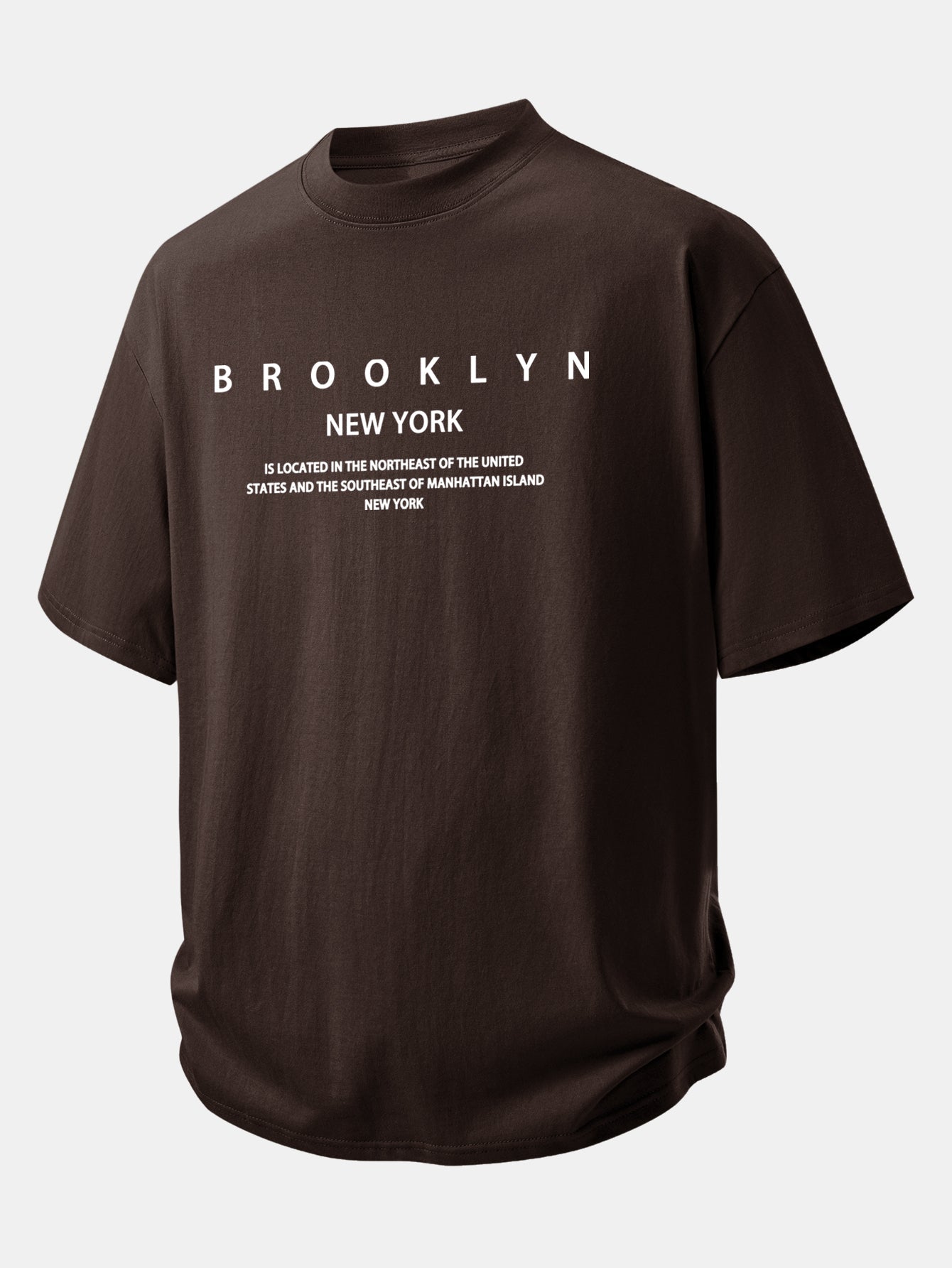 Brooklyn Graphic Relaxed Fit Cotton Tee