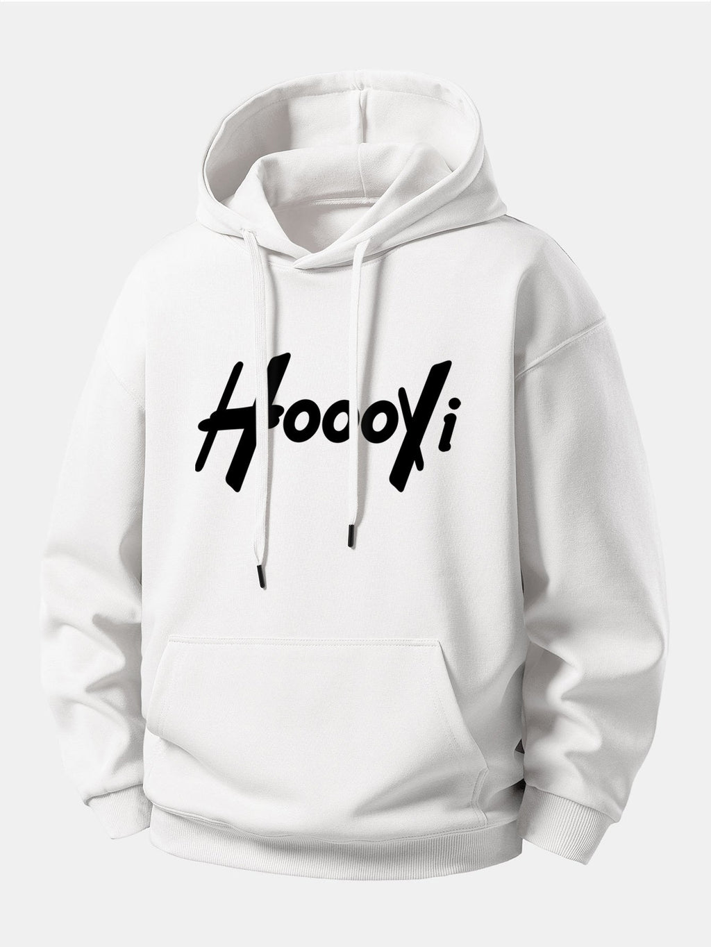 Hoooyi Graphic Relaxed Fit Hoodie