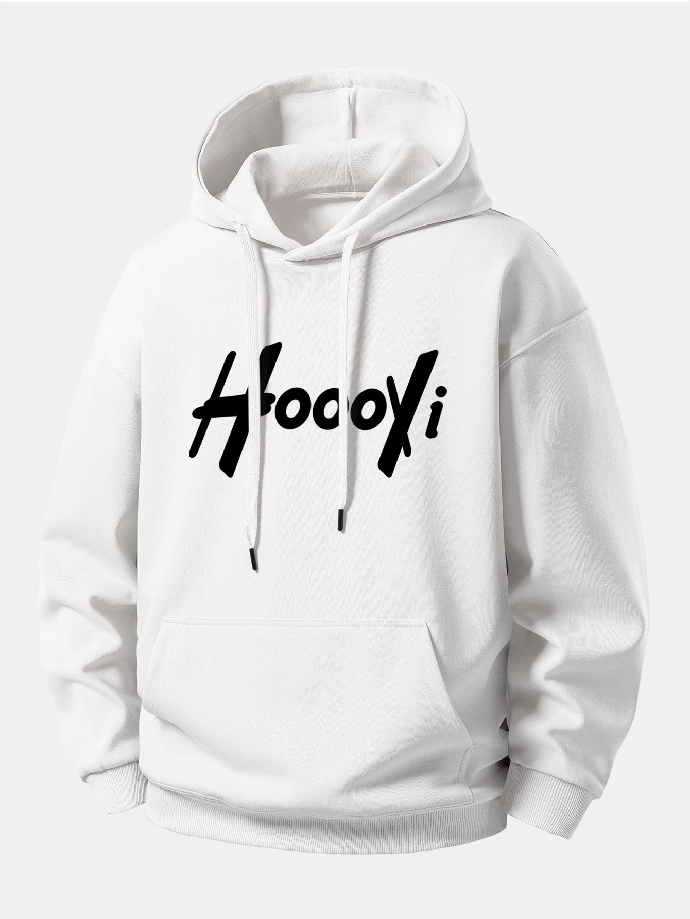 Hoooyi Graphic Relaxed Fit Hoodie