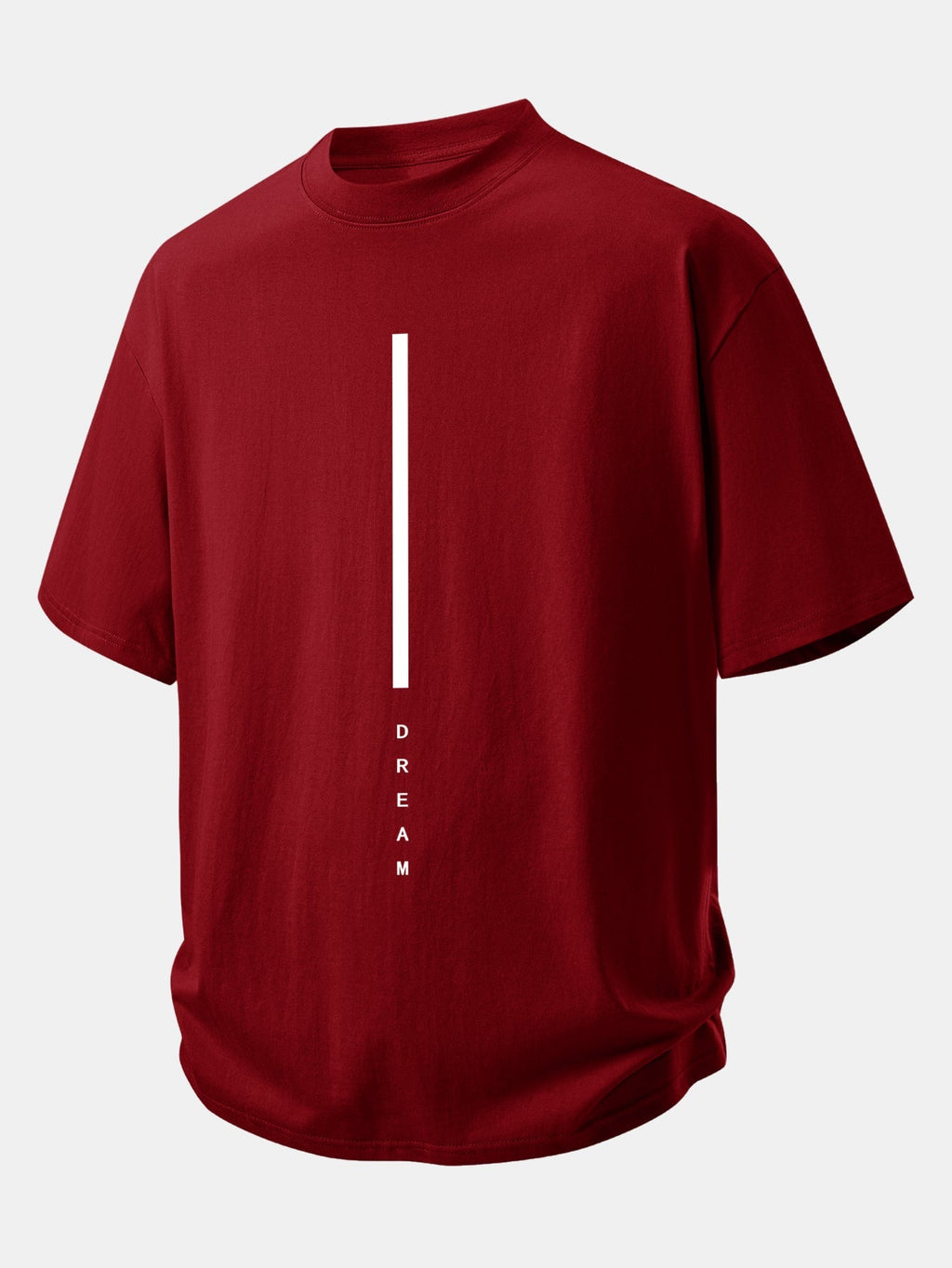 Comfortable Dream Stripe Cotton T-Shirt with Relaxed Fit