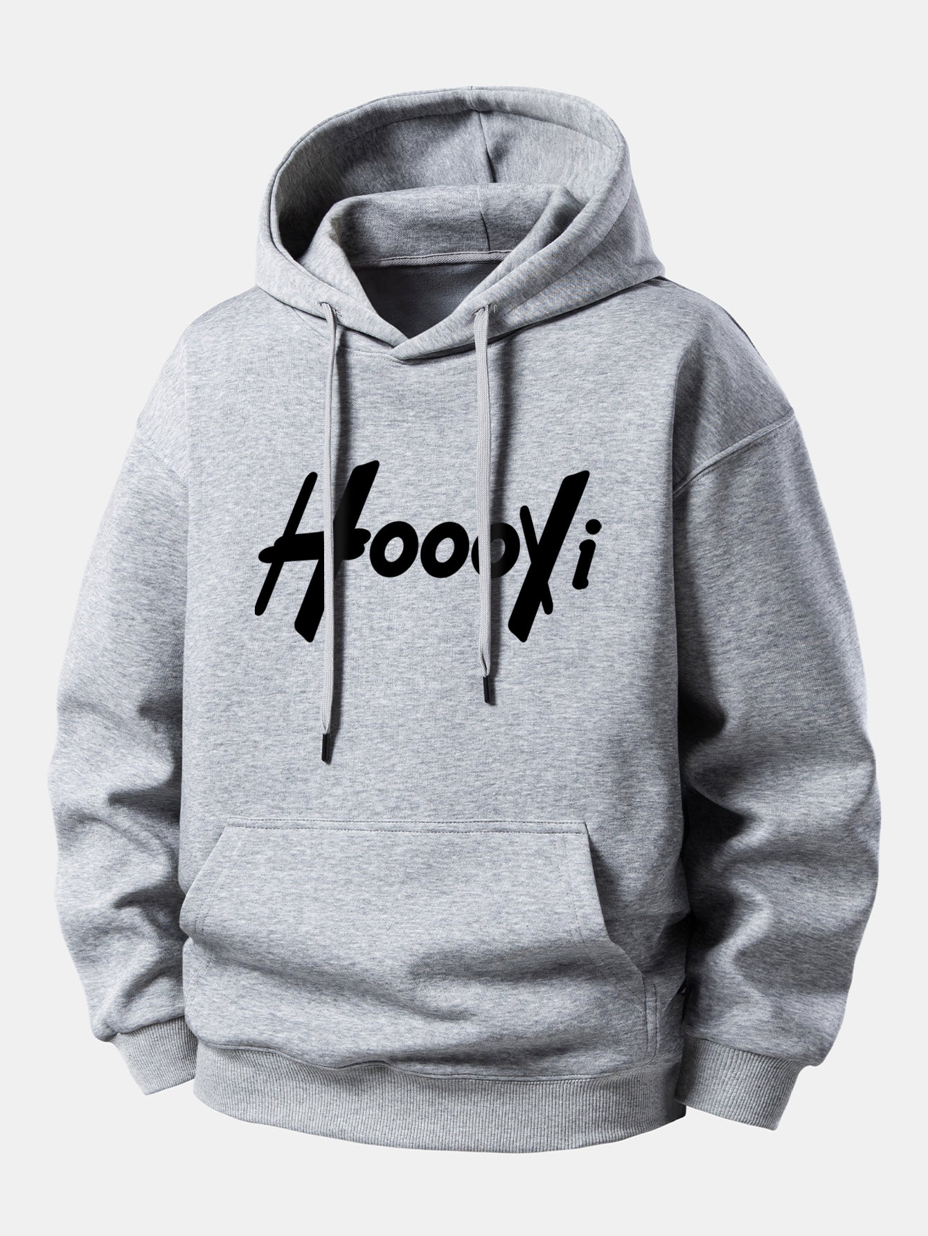 Hoooyi Graphic Relaxed Fit Hoodie