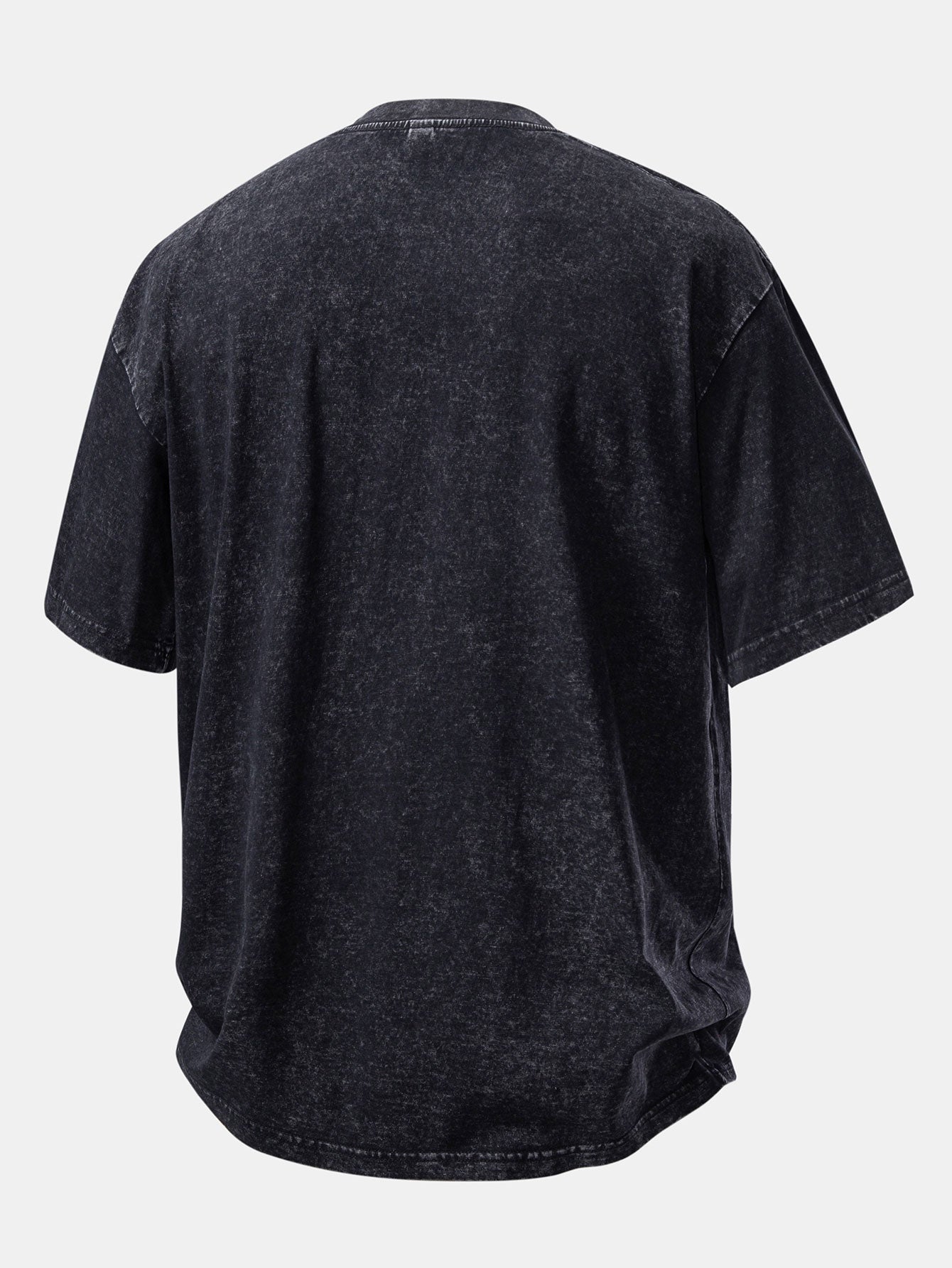 Casual Oversized Distressed Drop Shoulder T-Shirt