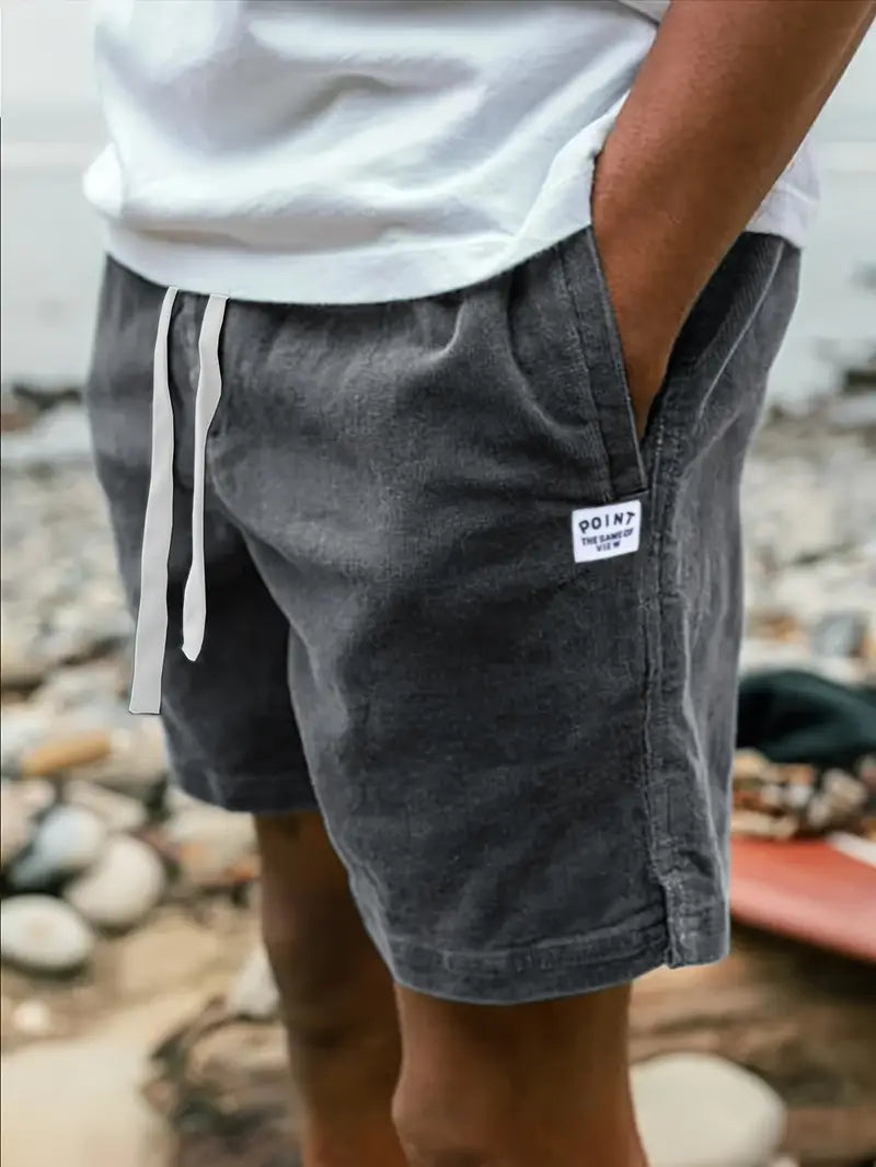 Men's Lightweight Corduroy Shorts for Summer