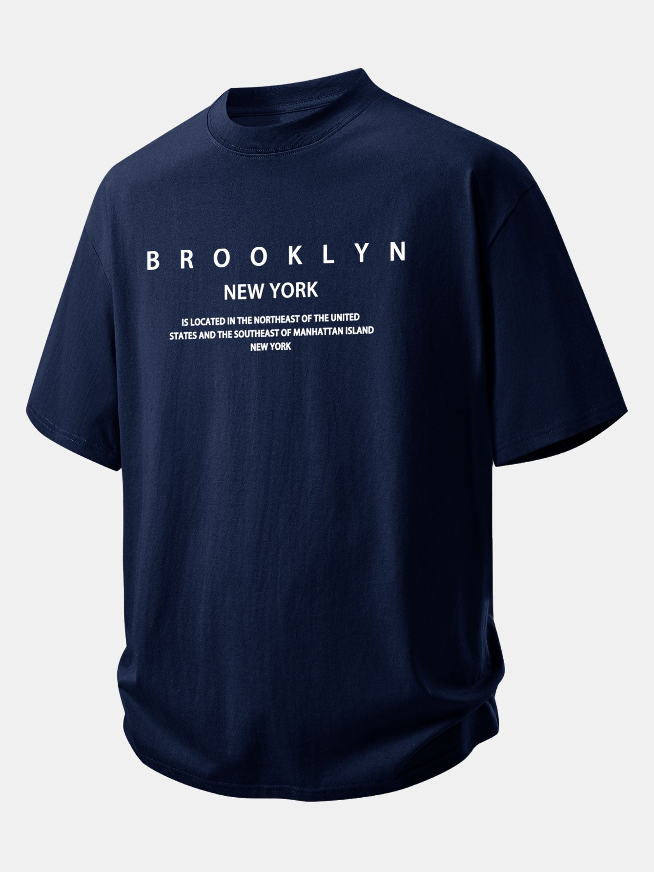 Brooklyn Graphic Relaxed Fit Cotton Tee