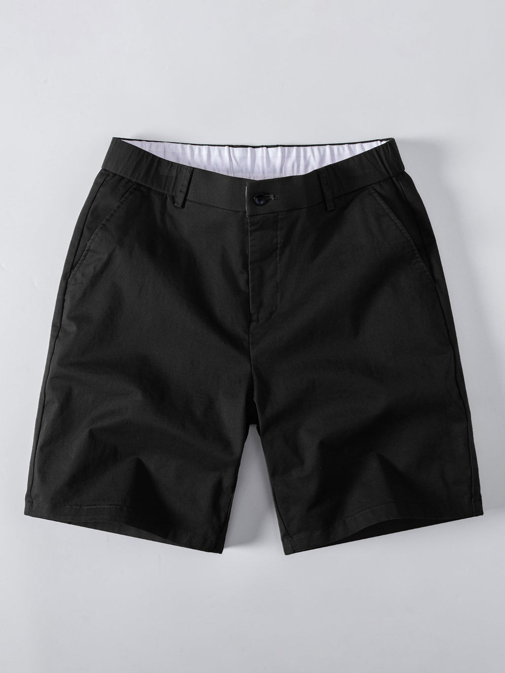 Stretchy Waistband Chino Shorts