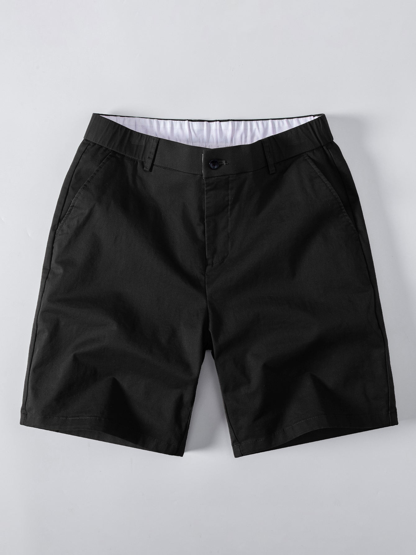 Stretchy Waistband Chino Shorts