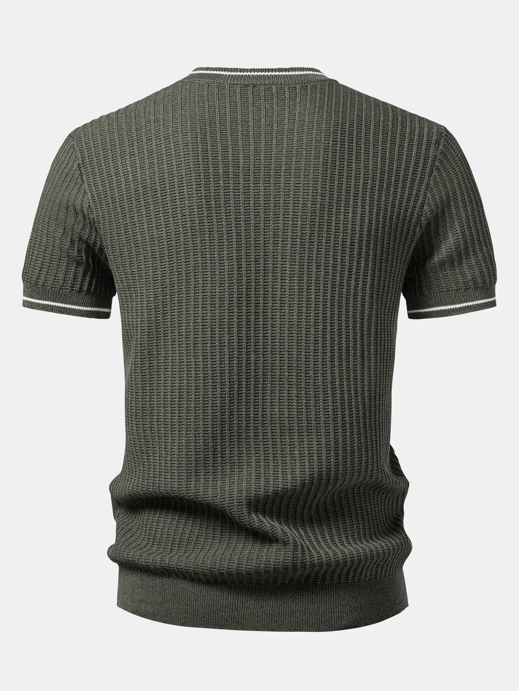 Color-Blocked Waffle Knit Tee