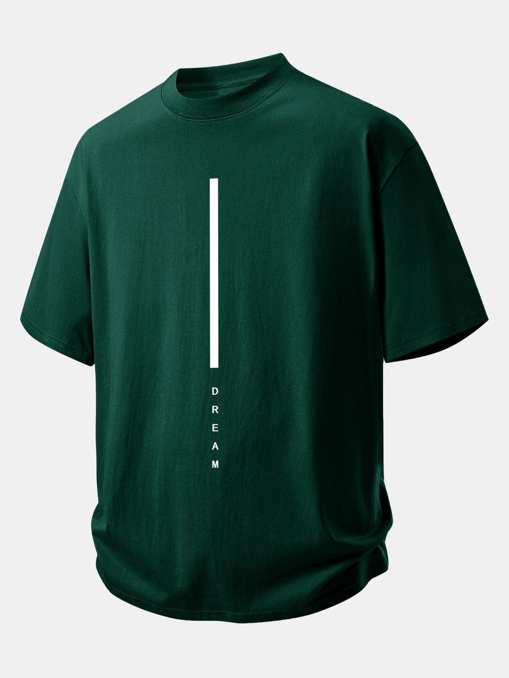 Comfortable Dream Stripe Cotton T-Shirt with Relaxed Fit
